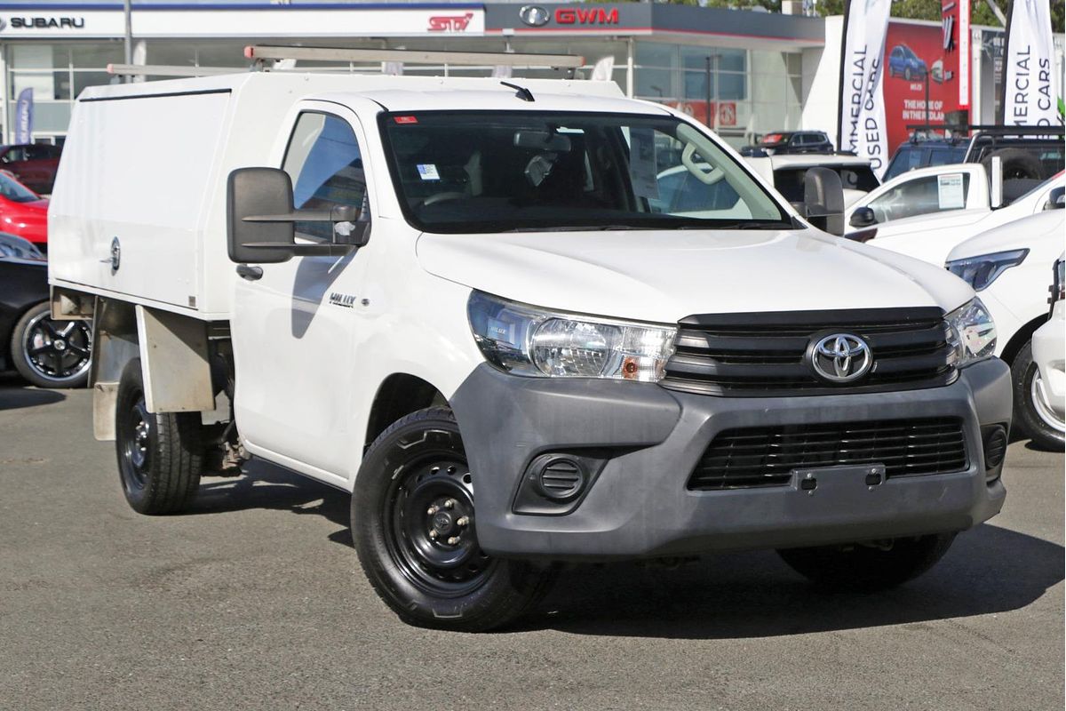2016 Toyota Hilux Workmate GUN122R Rear Wheel Drive