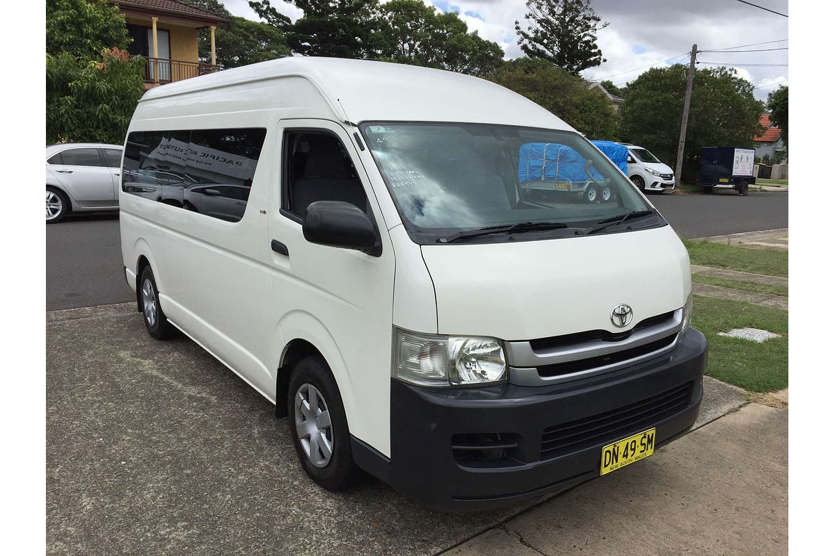 2009 Toyota Hiace COMMUTER KDH223R MY07 UPGRADE