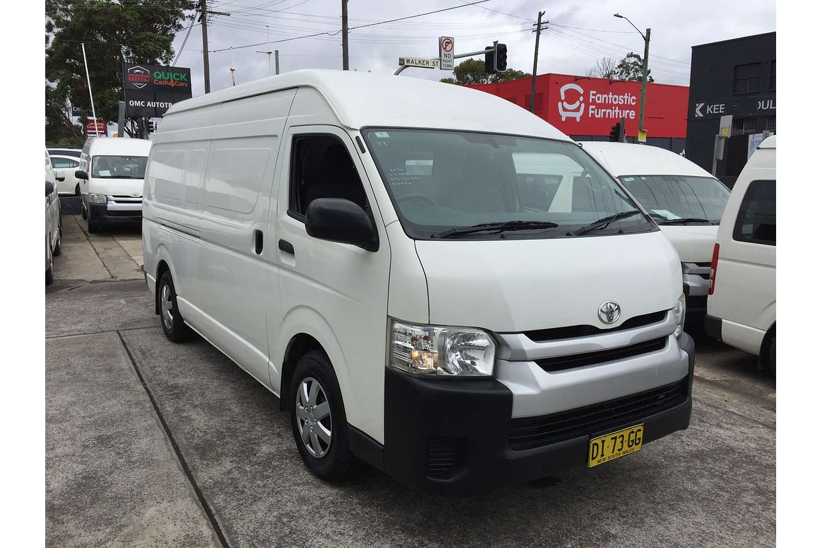 2014 Toyota Hiace SLWB KDH221R MY12 UPGRADE