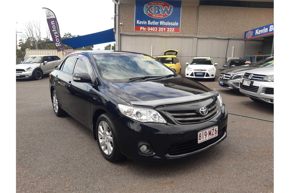 2012 Toyota Corolla ASCENT SPORT ZRE152R MY11