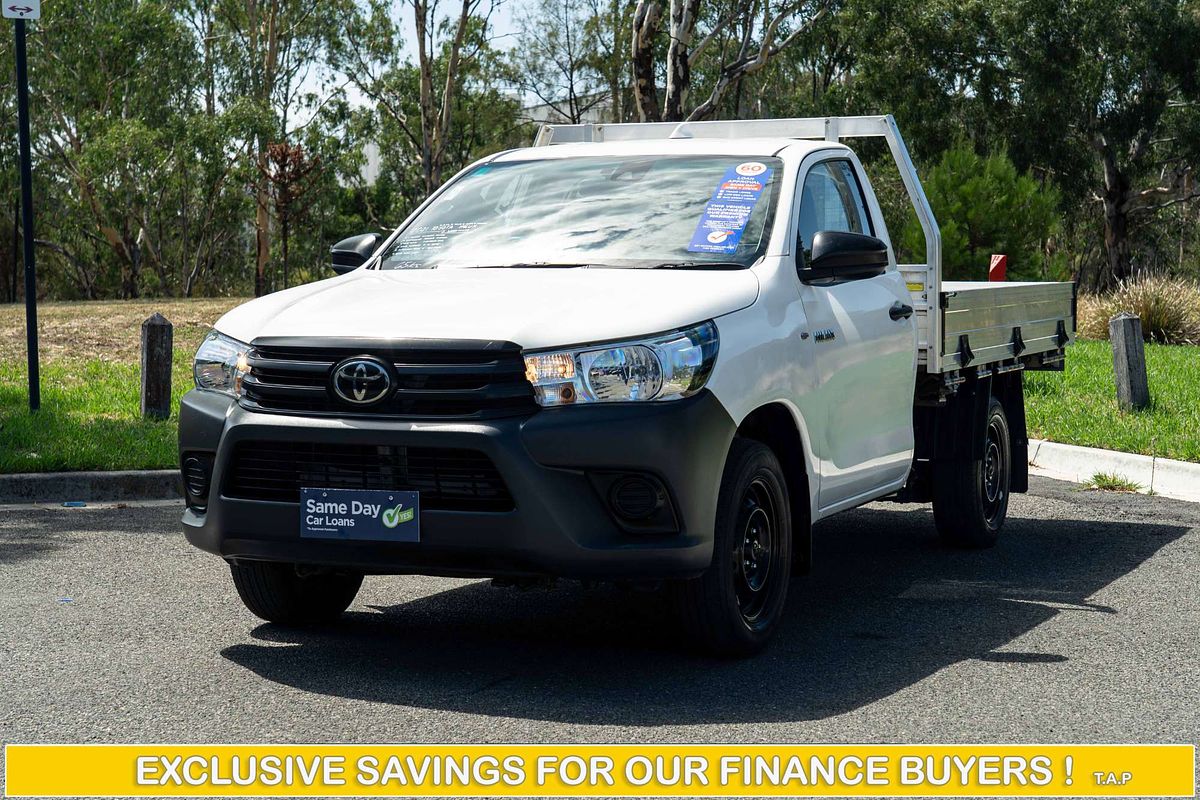 2020 Toyota Hilux Workmate TGN121R Rear Wheel Drive