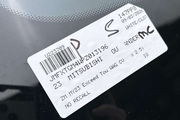 2023 Mitsubishi Outlander Exceed Tourer ZM thumb-23