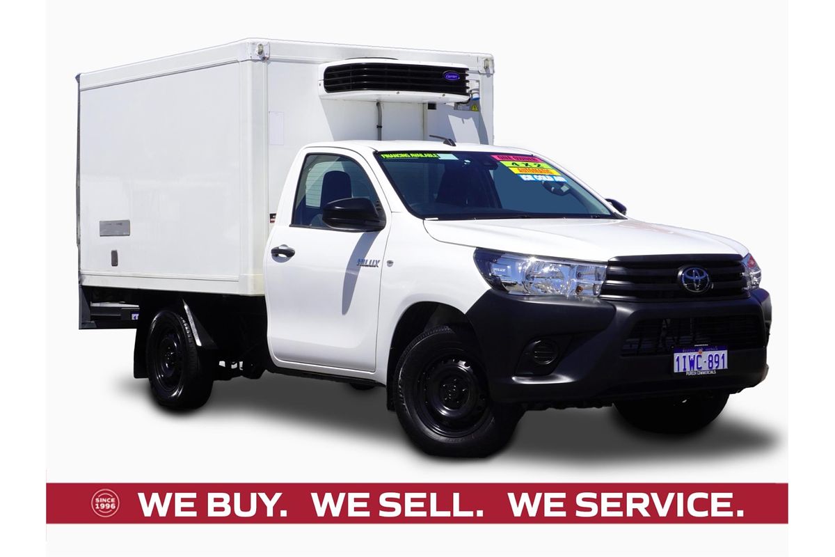 2020 Toyota Hilux Workmate TGN121R Rear Wheel Drive