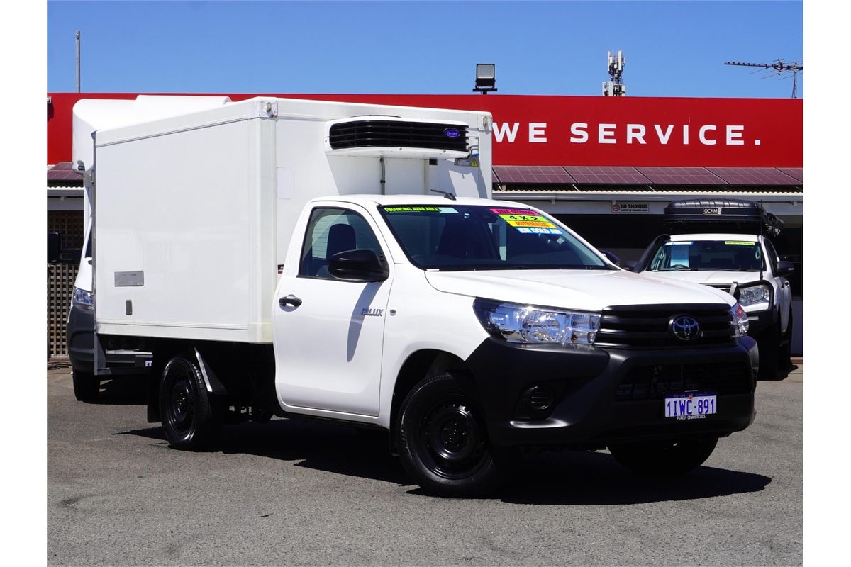 2020 Toyota Hilux Workmate TGN121R Rear Wheel Drive