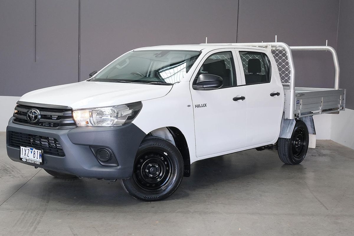2022 Toyota Hilux Workmate TGN121R Rear Wheel Drive