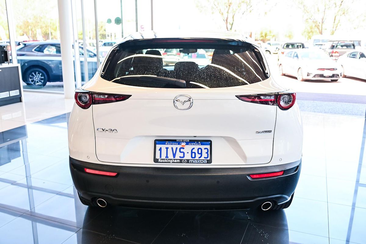 Mazda Rockingham SOLD 2022 Mazda CX-30 G20 Pure in WHITE | Used SUV | Stock #25690 ...