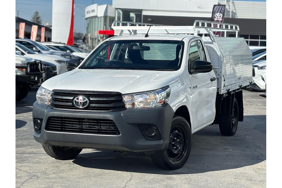 2017 Toyota Hilux Workmate TGN121R Rear Wheel Drive