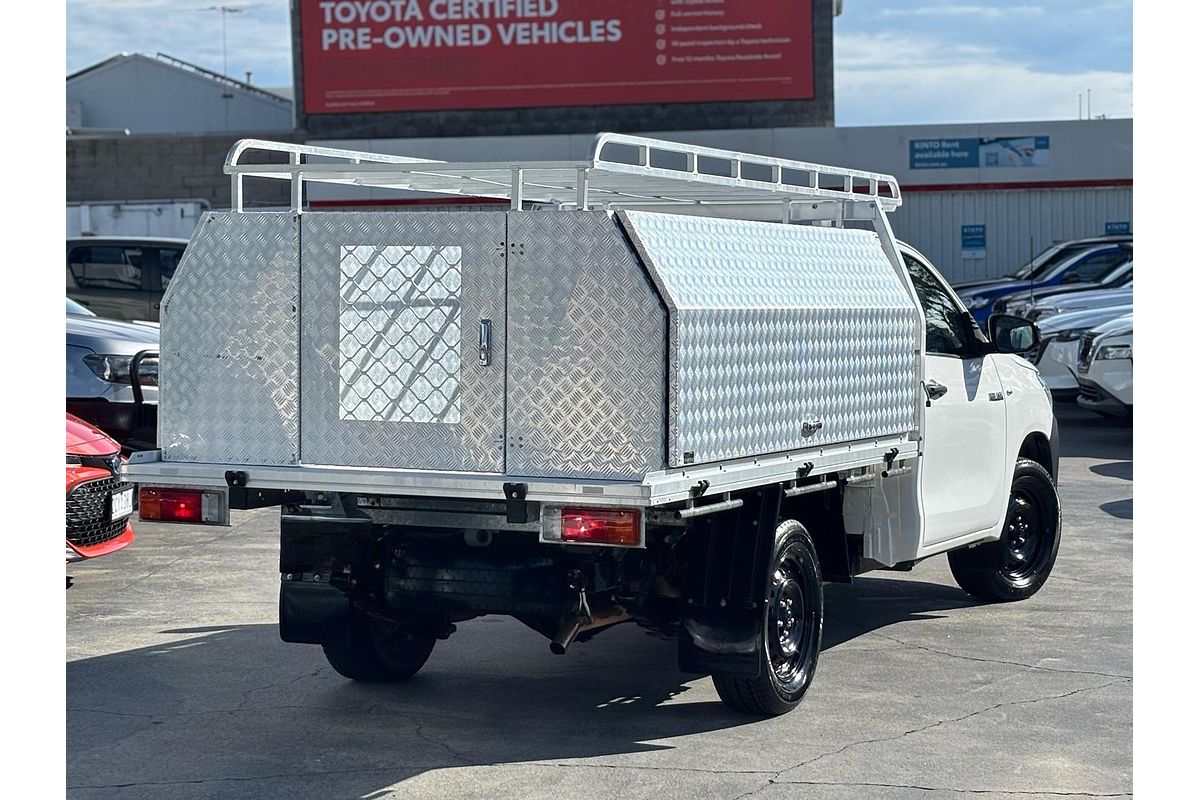 2017 Toyota Hilux Workmate TGN121R Rear Wheel Drive