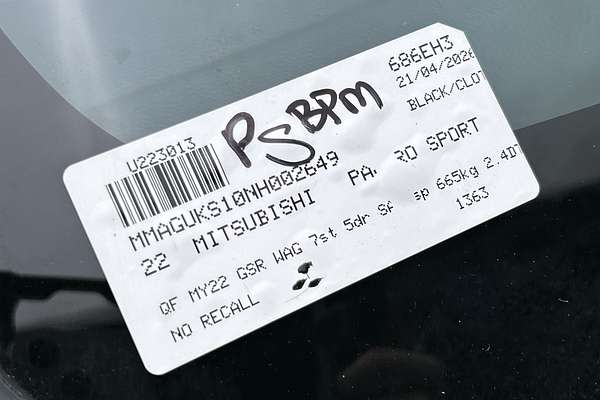 2022 Mitsubishi Pajero Sport GSR QF thumb-23
