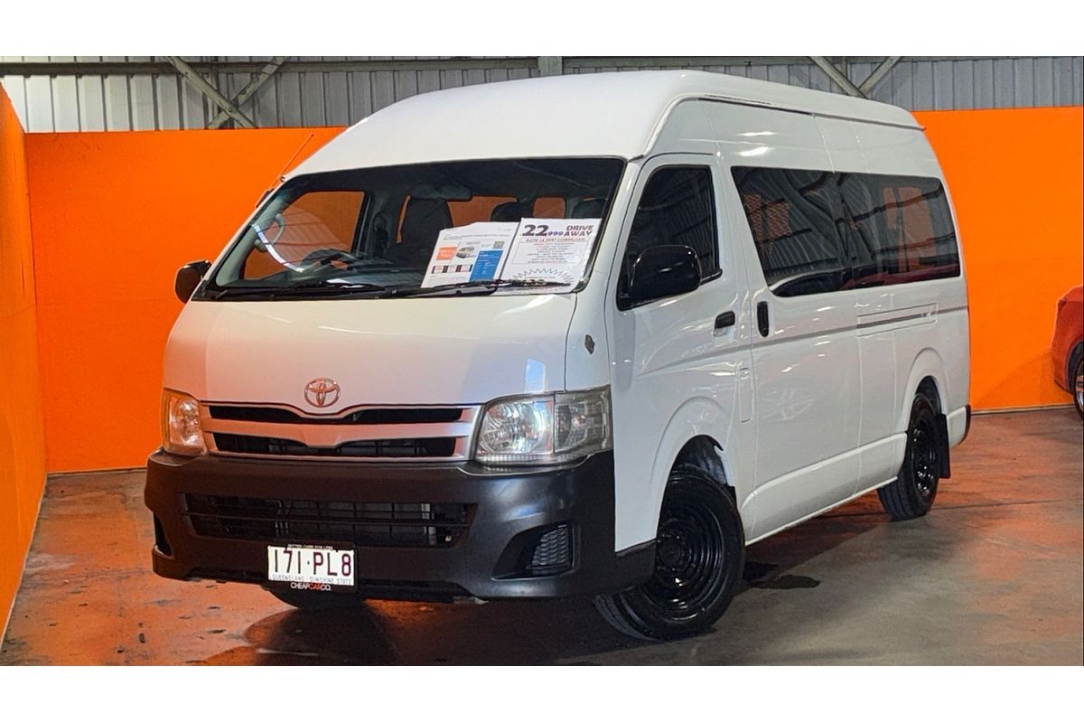 2011 Toyota Hiace Commuter KDH223R ELWB High Roof