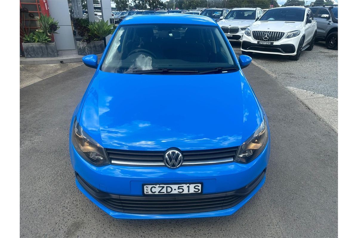2015 Volkswagen Polo 81TSI Comfortline 6R