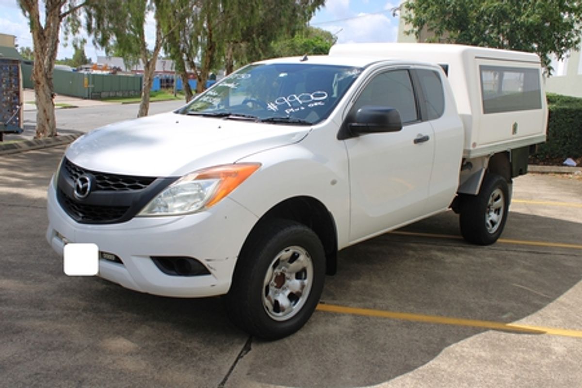 2012 Mazda BT-50 XT Hi-Rider UP Rear Wheel Drive