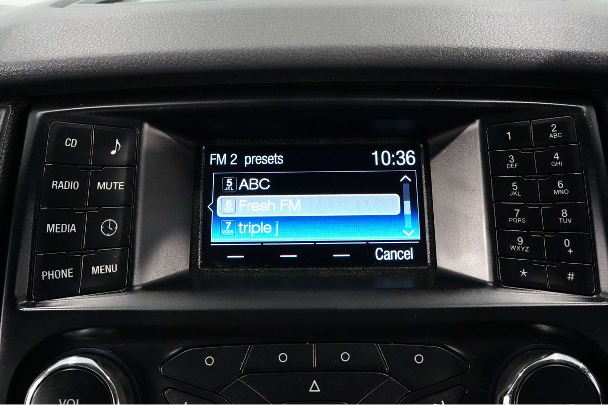 2017 Ford Ranger XL Hi-Rider PX MkII Rear Wheel Drive 2.2L