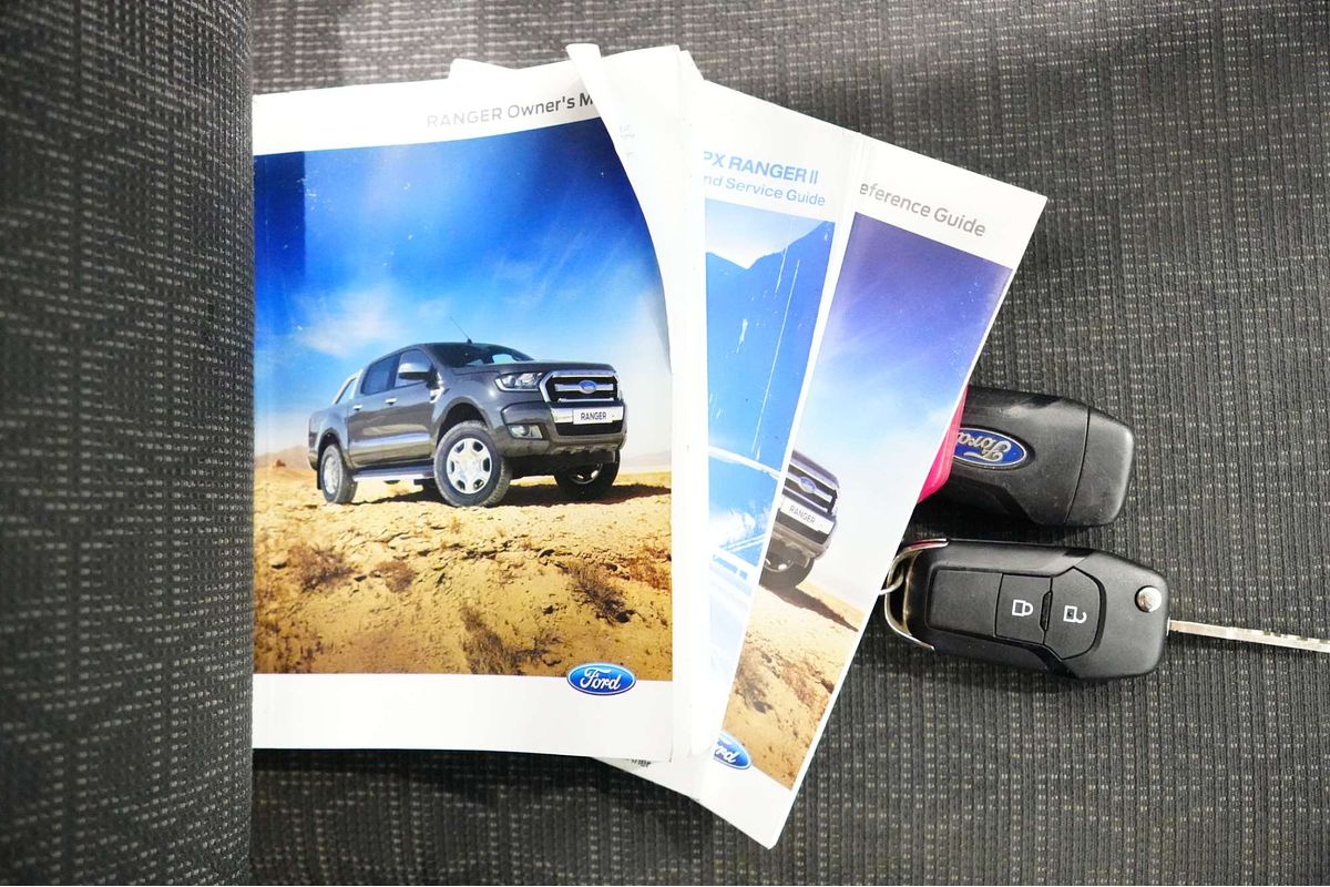 2017 Ford Ranger XL Hi-Rider PX MkII Rear Wheel Drive 2.2L