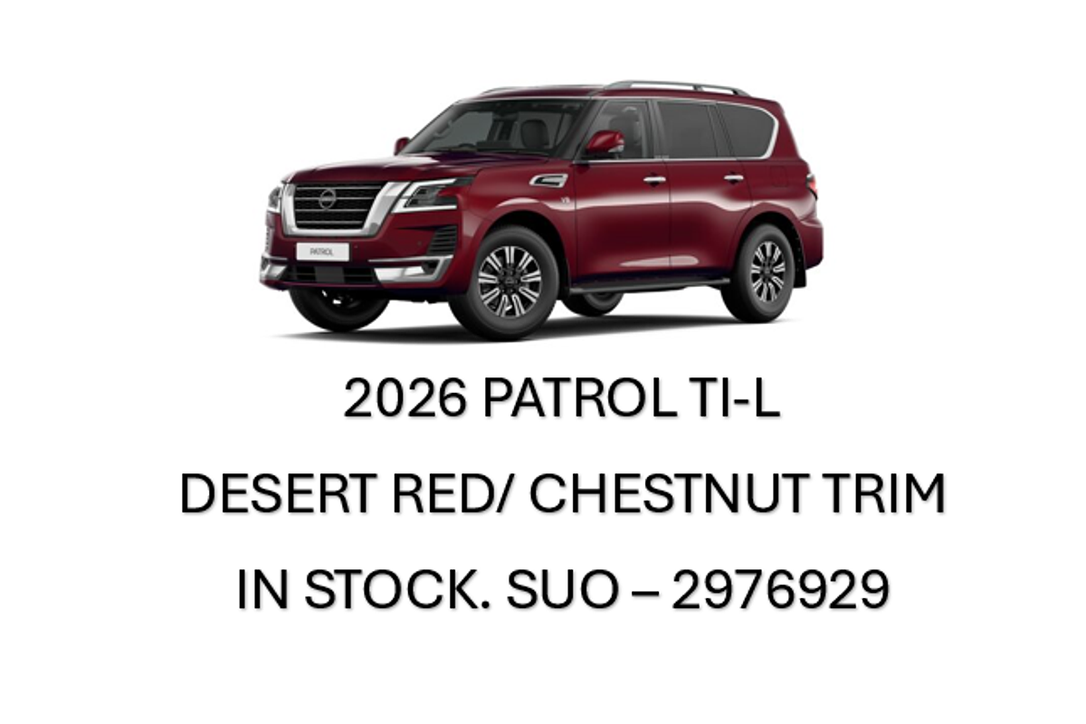 2026 Nissan Patrol Ti-L Y62
