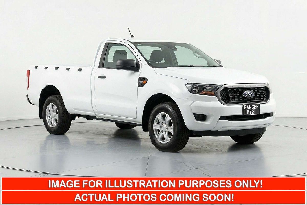 2021 Ford Ranger XL Hi-Rider PX MkIII Rear Wheel Drive 2.2L