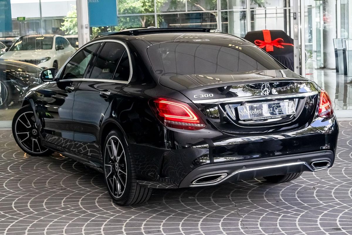 W205 800MY C300 Sedan 4dr 9G-T RONIC 9sp 2.0T