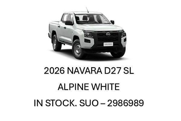 2026 Nissan Navara SL D27 4X4