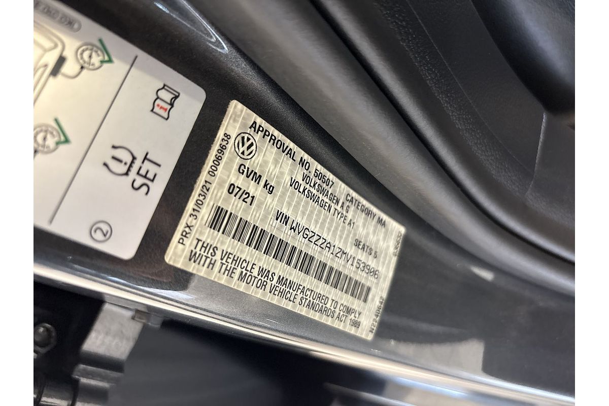 2021 Volkswagen T-Roc 110TSI Style A11