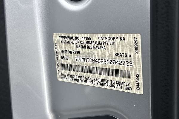 2018 Nissan Navara ST-X D23 Series 3 4X4 thumb-23