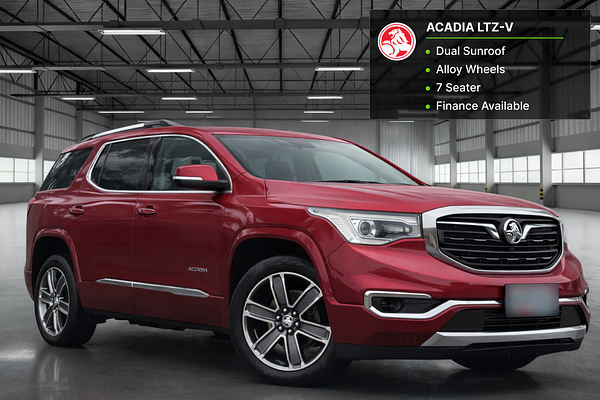 2018 Holden Acadia LTZ-V AC
