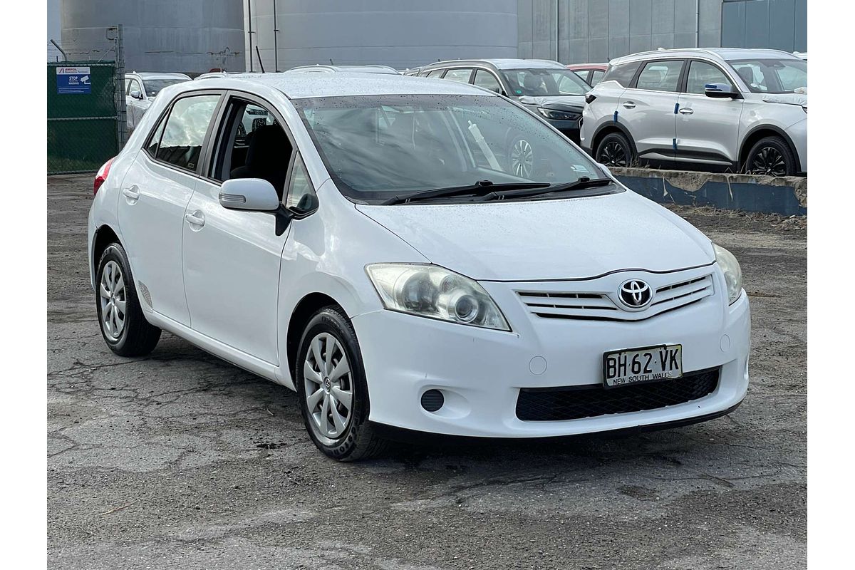 2010 Toyota Corolla Ascent ZRE152R