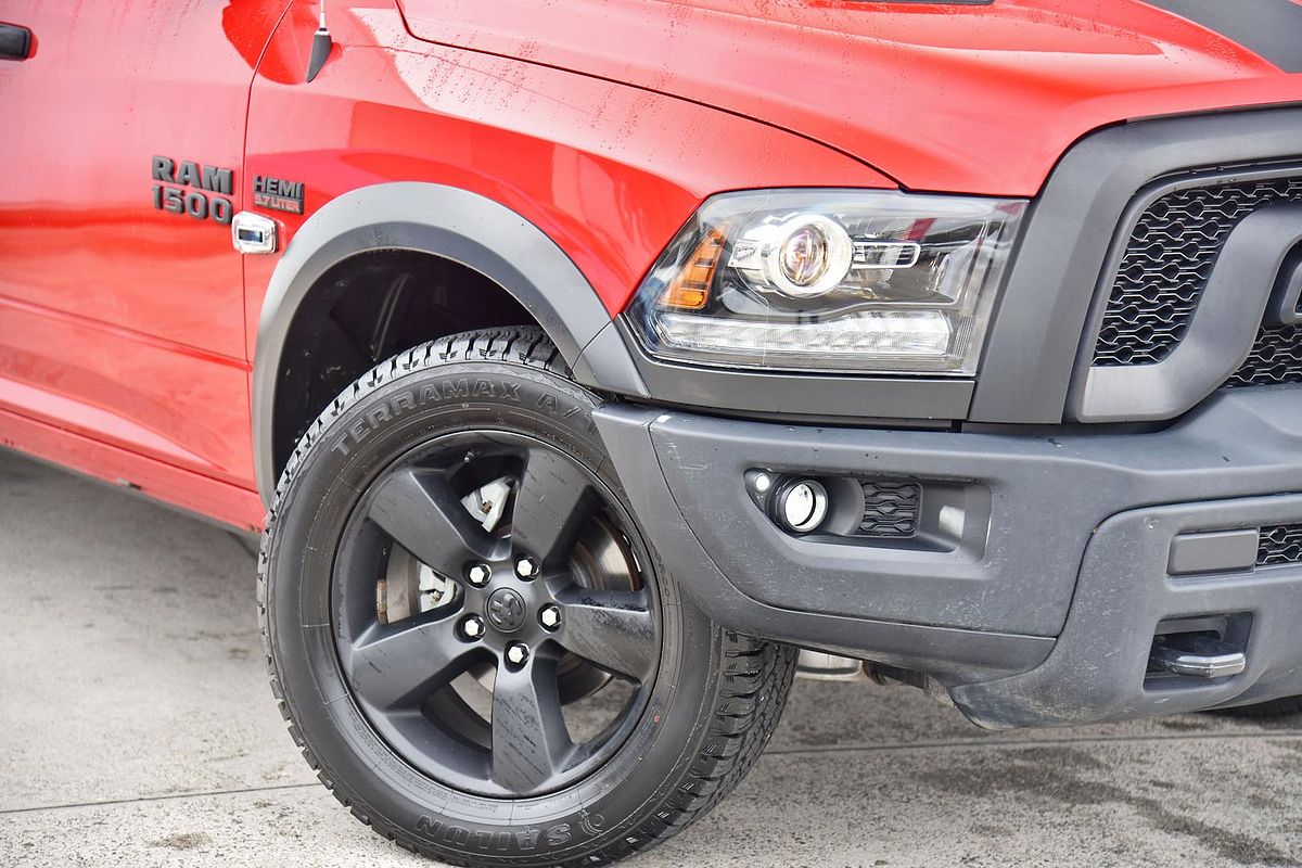 2020 RAM 1500 WARLOCK (WHITE/RED/PAT BLUE) MY20 4X4 SWB