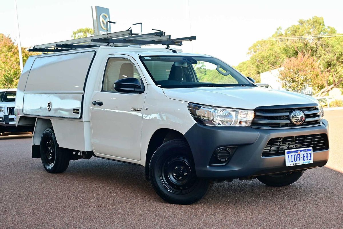 2019 Toyota Hilux Workmate TGN121R Rear Wheel Drive