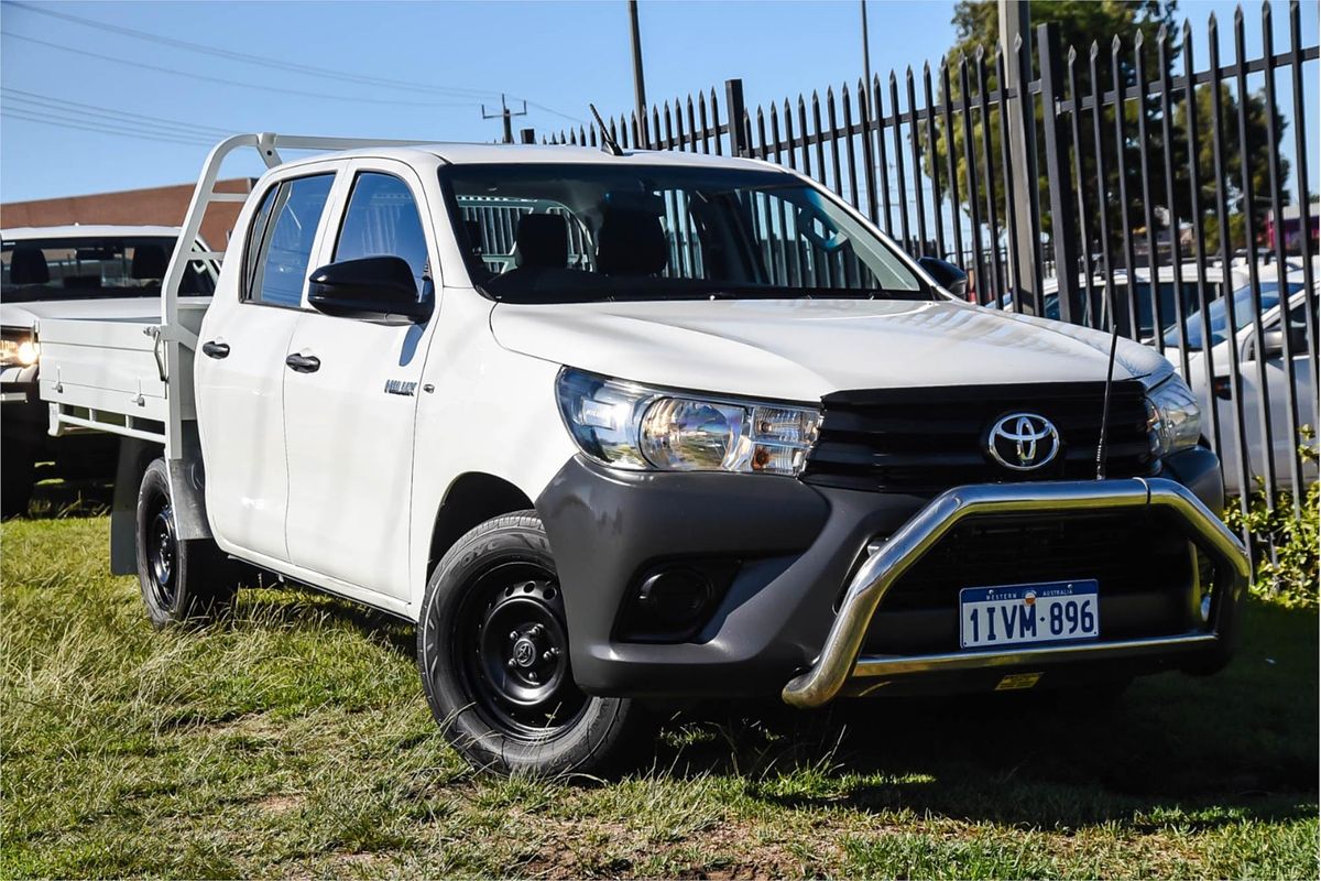 2015 Toyota Hilux Workmate GUN122R Rear Wheel Drive
