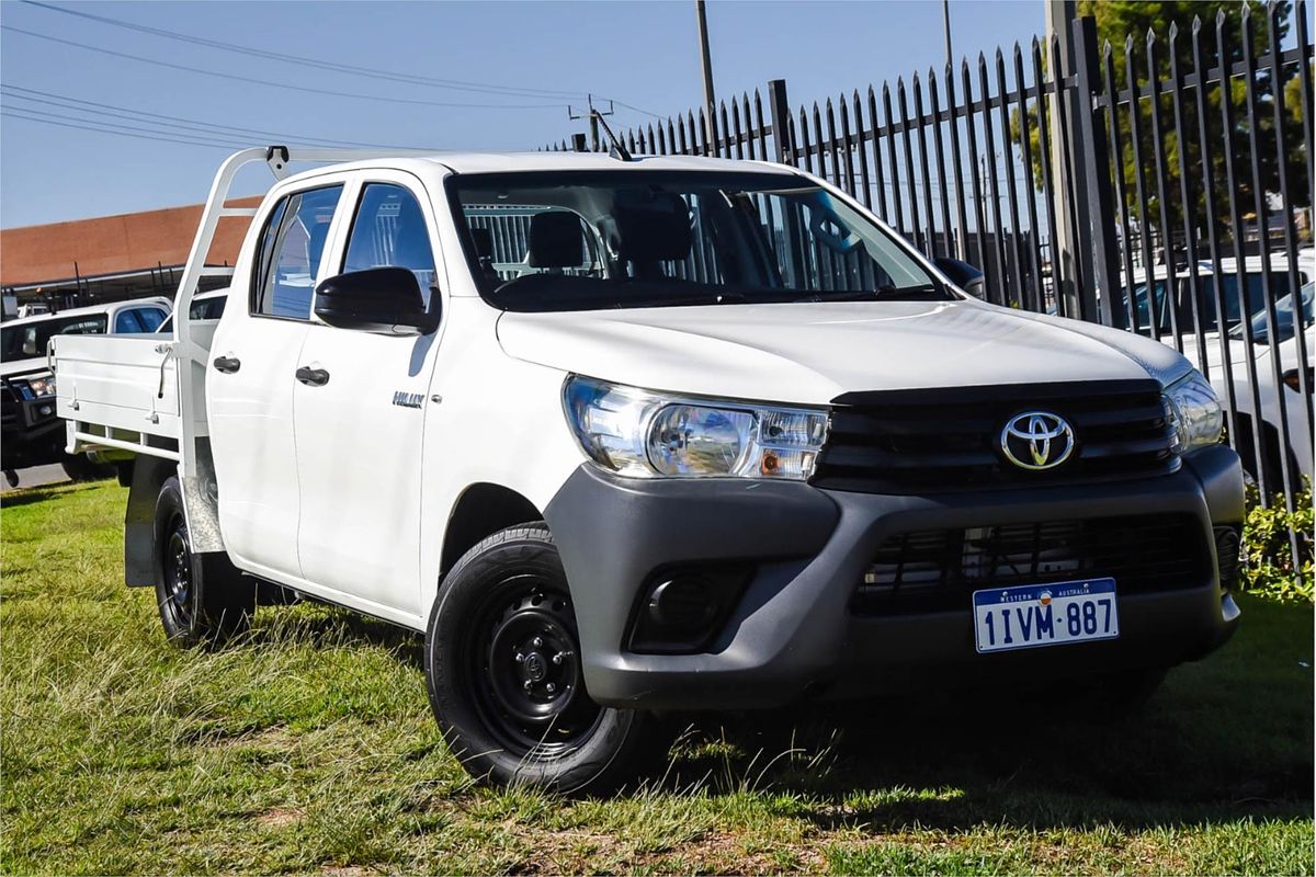 2015 Toyota Hilux Workmate GUN122R Rear Wheel Drive