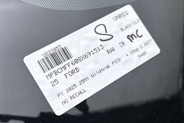 2025 Ford Ranger Wildtrak 4X4 2.0L thumb-23