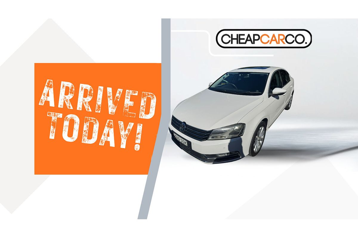 2012 Volkswagen Passat 118TSI Type 3C