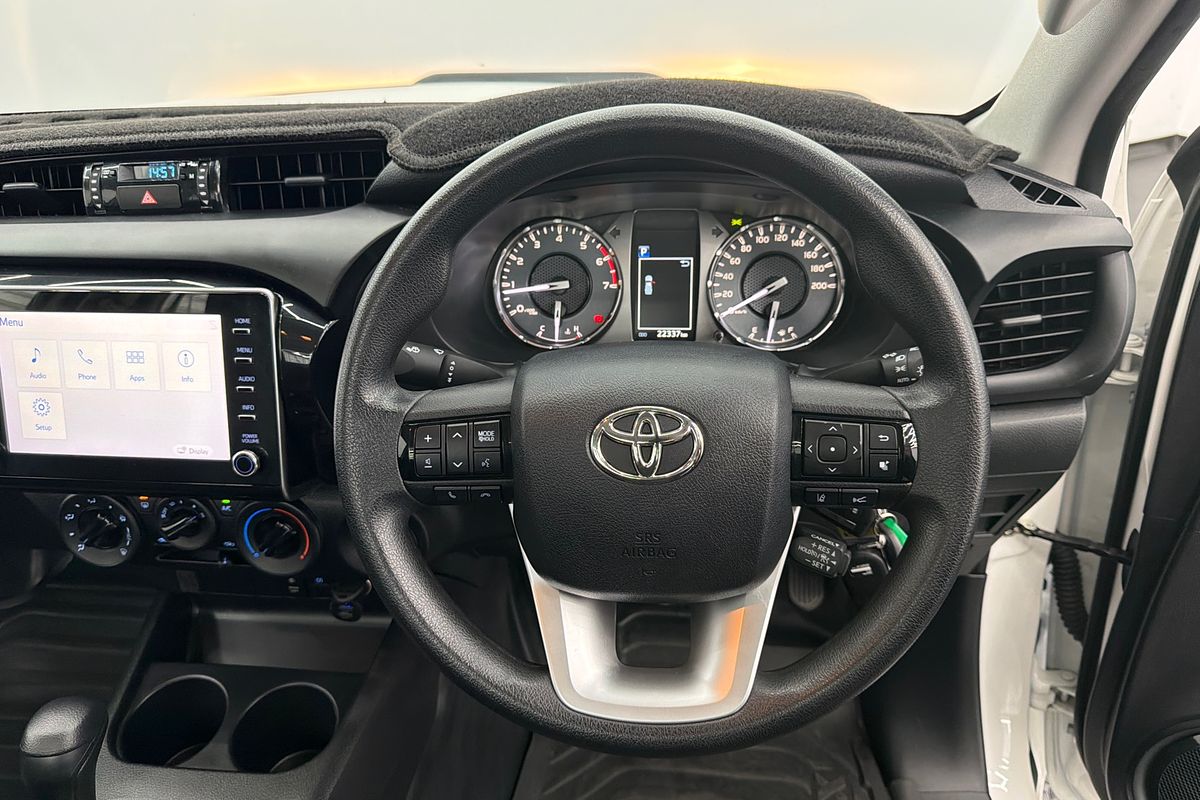 2021 Toyota Hilux Workmate TGN121R Rear Wheel Drive