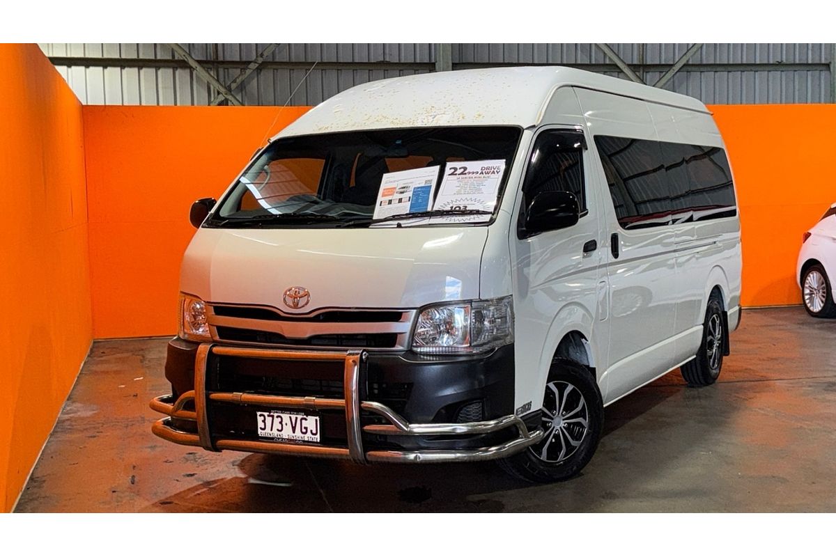 2011 Toyota Hiace Commuter KDH223R ELWB High Roof
