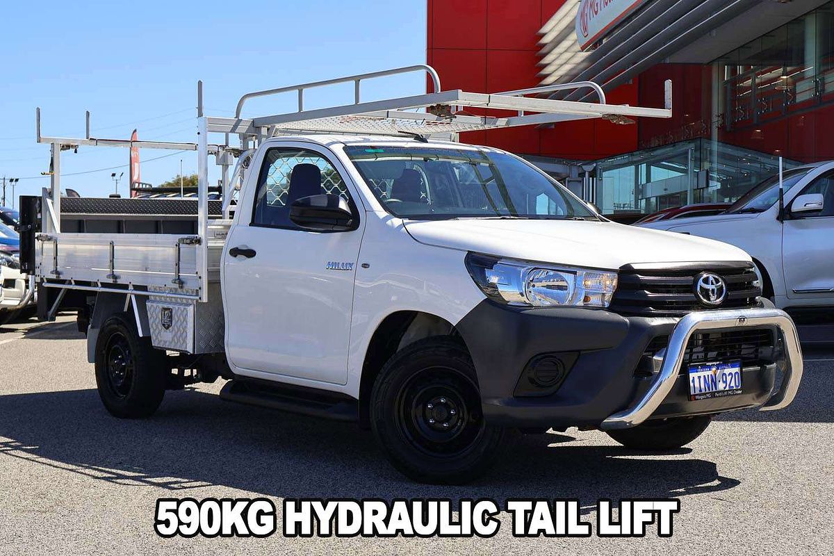 2019 Toyota Hilux Workmate TGN121R Rear Wheel Drive