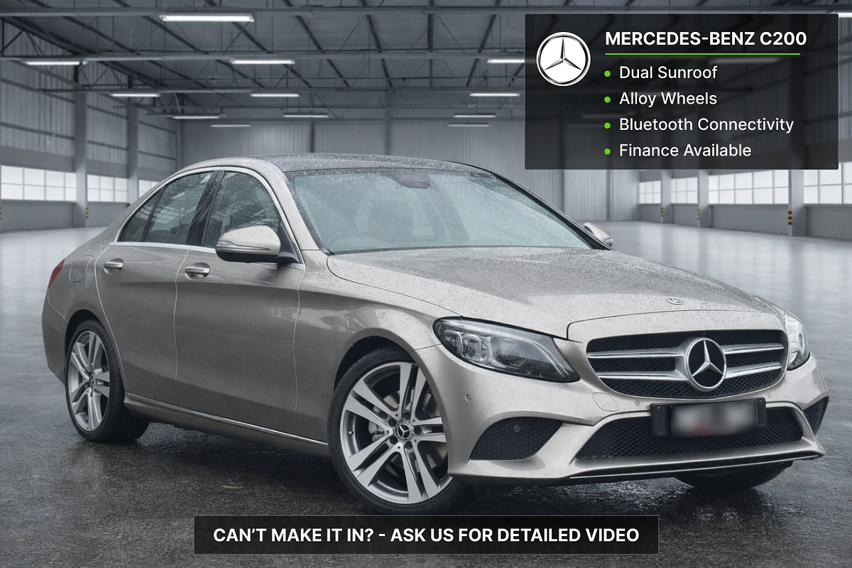 2019 Mercedes-Benz C-Class C200 W205