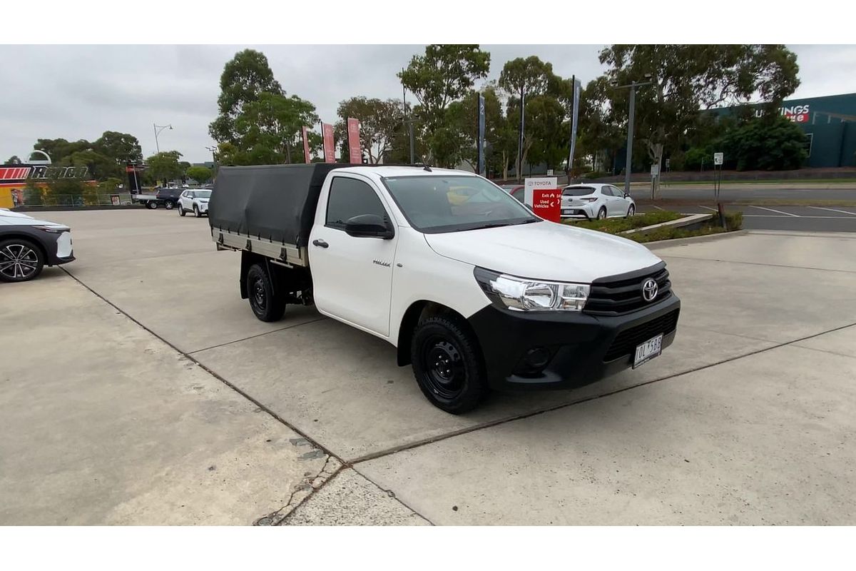 2018 Toyota Hilux Workmate TGN121R Rear Wheel Drive