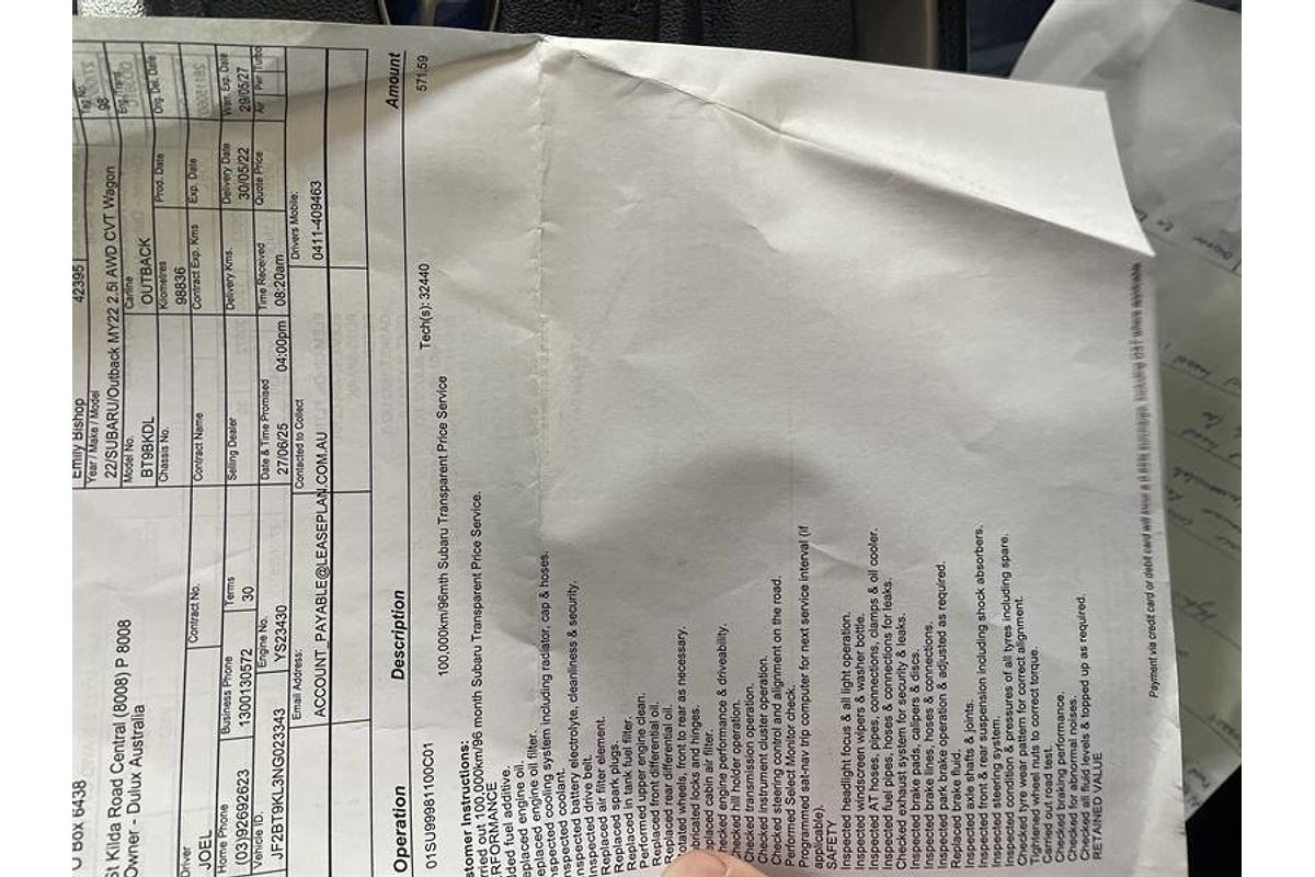 2022 Subaru Outback AWD 6GEN