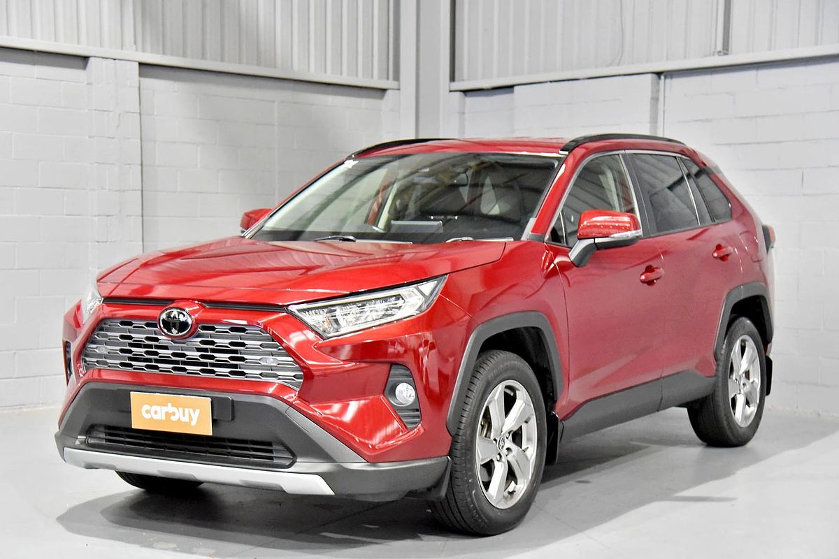 Red Rav Overhead SOLD 2020 Toyota RAV4 GXL in RED | Used SUV | Stock #U9142 | Oakleigh ...