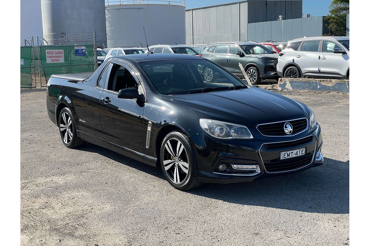 2015 Holden Ute SV6 Storm VF Rear Wheel Drive