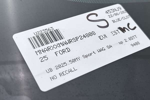 2025 Ford Everest Sport 2.0L thumb-23