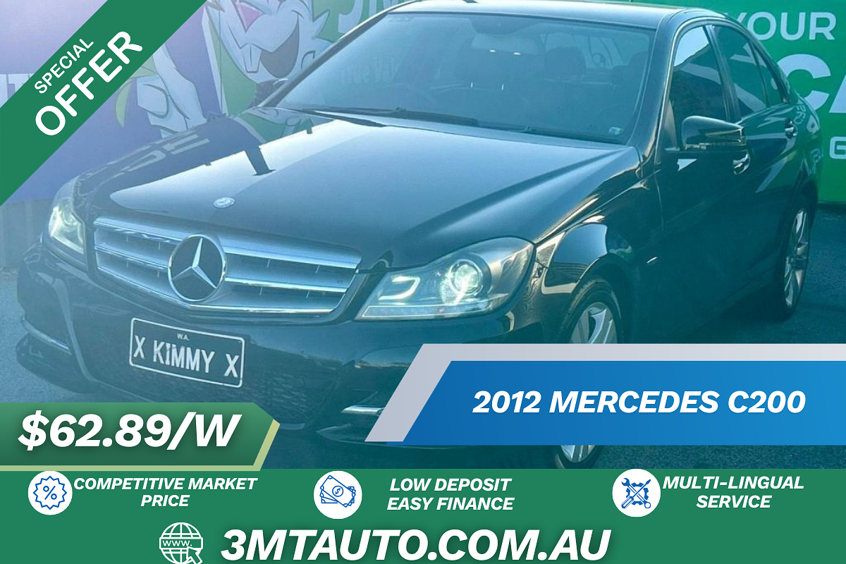 2012 Mercedes-Benz C-Class C200 BlueEFFICIENCY W204