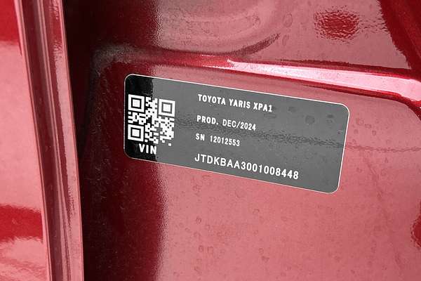 2024 Toyota Yaris Ascent Sport MXPA10R thumb-23