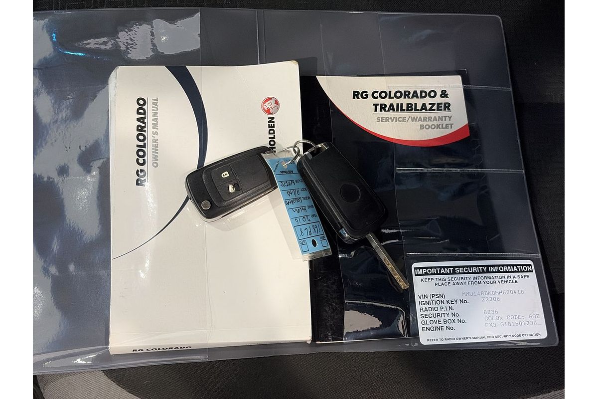 2016 Holden Colorado LS RG 4X4