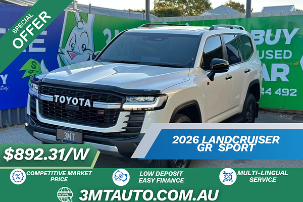 2025 Toyota Landcruiser GR Sport FJA300R