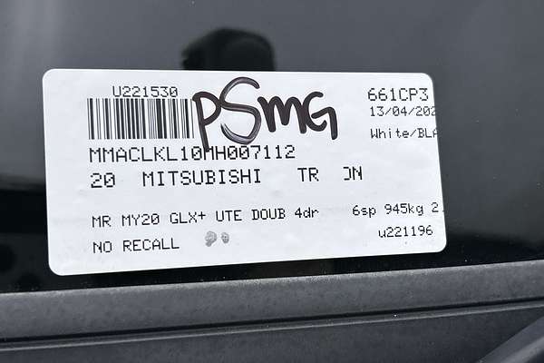 2020 Mitsubishi Triton GLX+ MR 4X4 thumb-23