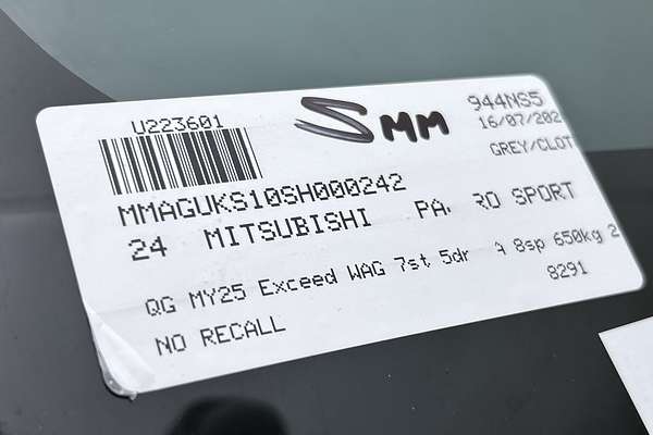 2024 Mitsubishi Pajero Sport Exceed QG thumb-23