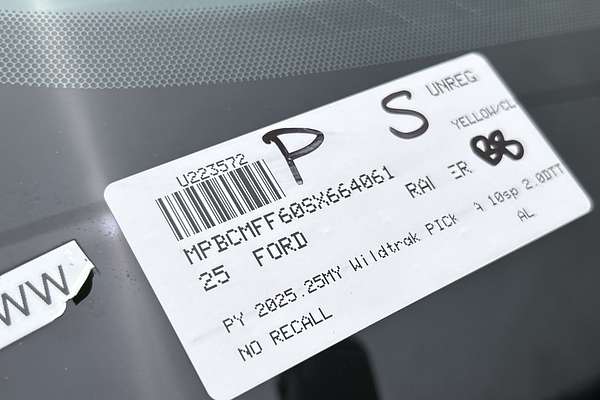 2025 Ford Ranger Wildtrak 4X4 2.0L thumb-23