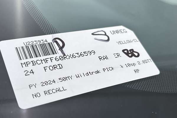 2024 Ford Ranger Wildtrak 4X4 2.0L thumb-23