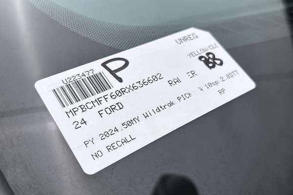 2024 Ford Ranger Wildtrak 4X4 2.0L thumb-23